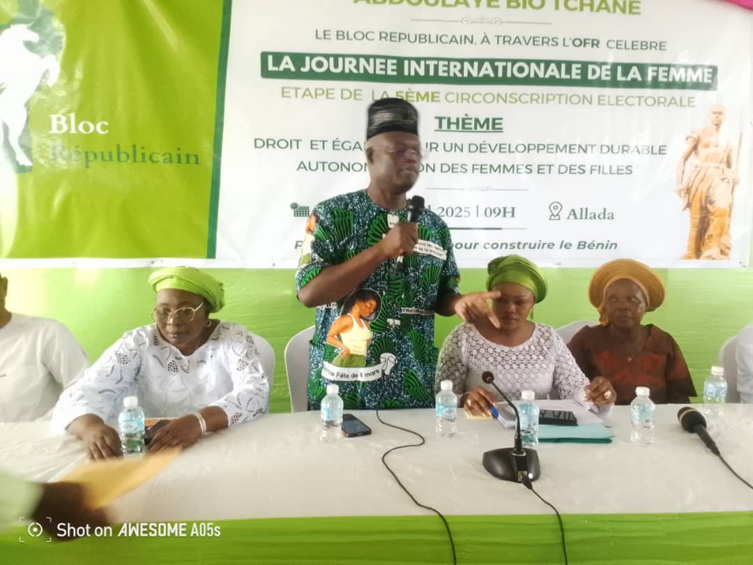 L'He Bernard Houngnibo galvanise les femmes BR de la 5ème CE