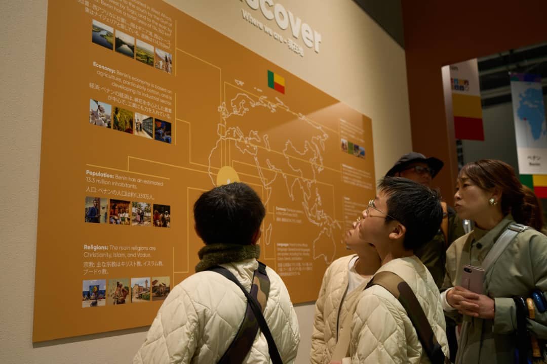 Le Pavillon du Bénin, une escale incontournable pour les visiteurs japonais