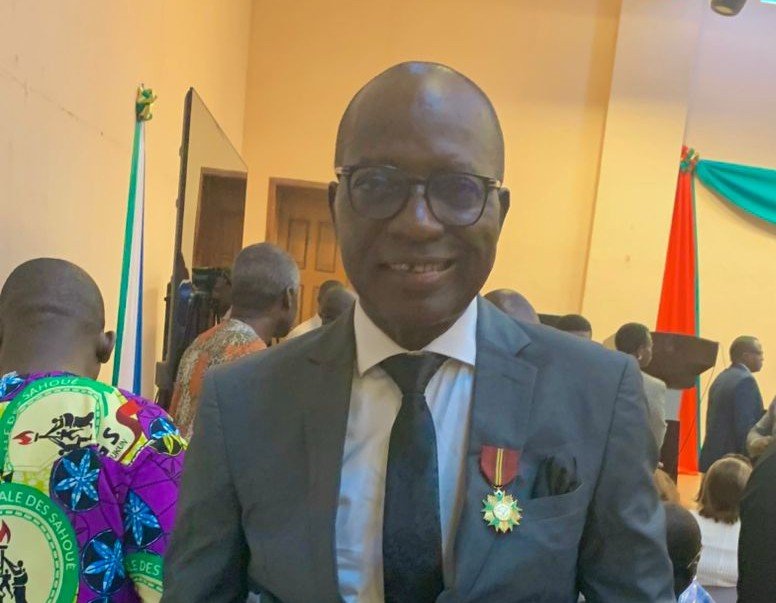 Le Professeur Ismaël ATORO élevé au rang de Chevalier de l’Ordre National du Bénin