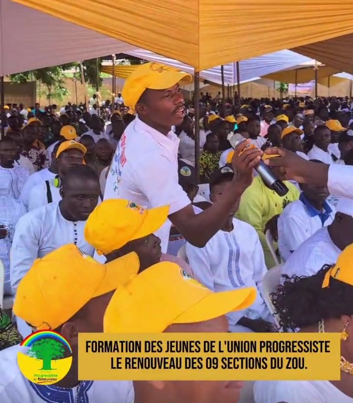 Le Zou donne le ton pour 2026 : la jeunesse progressiste se lève derrière DJOGBENOU
