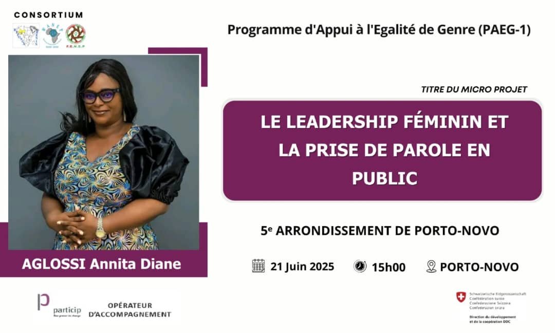 Annita AGLOSSI fait vibrer le 5ème arrondissement au féminin