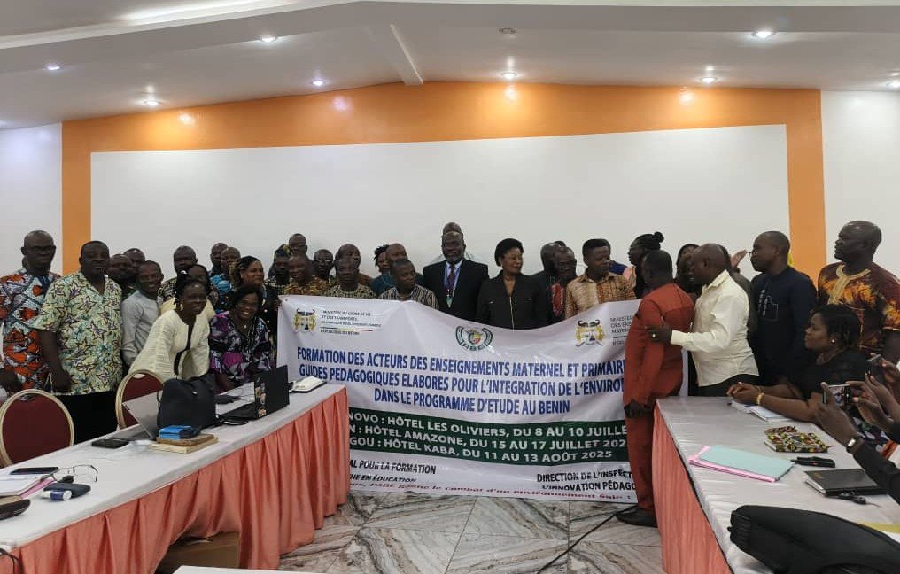 Les enseignants en première ligne pour un Bénin durable