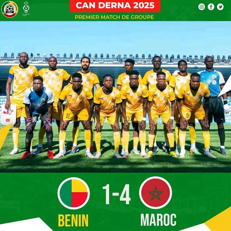 Entrée manquée pour le Bénin