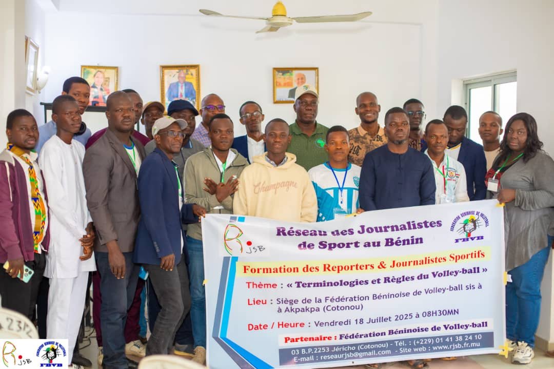 Les journalistes sportifs plongent dans l’univers du volley-ball