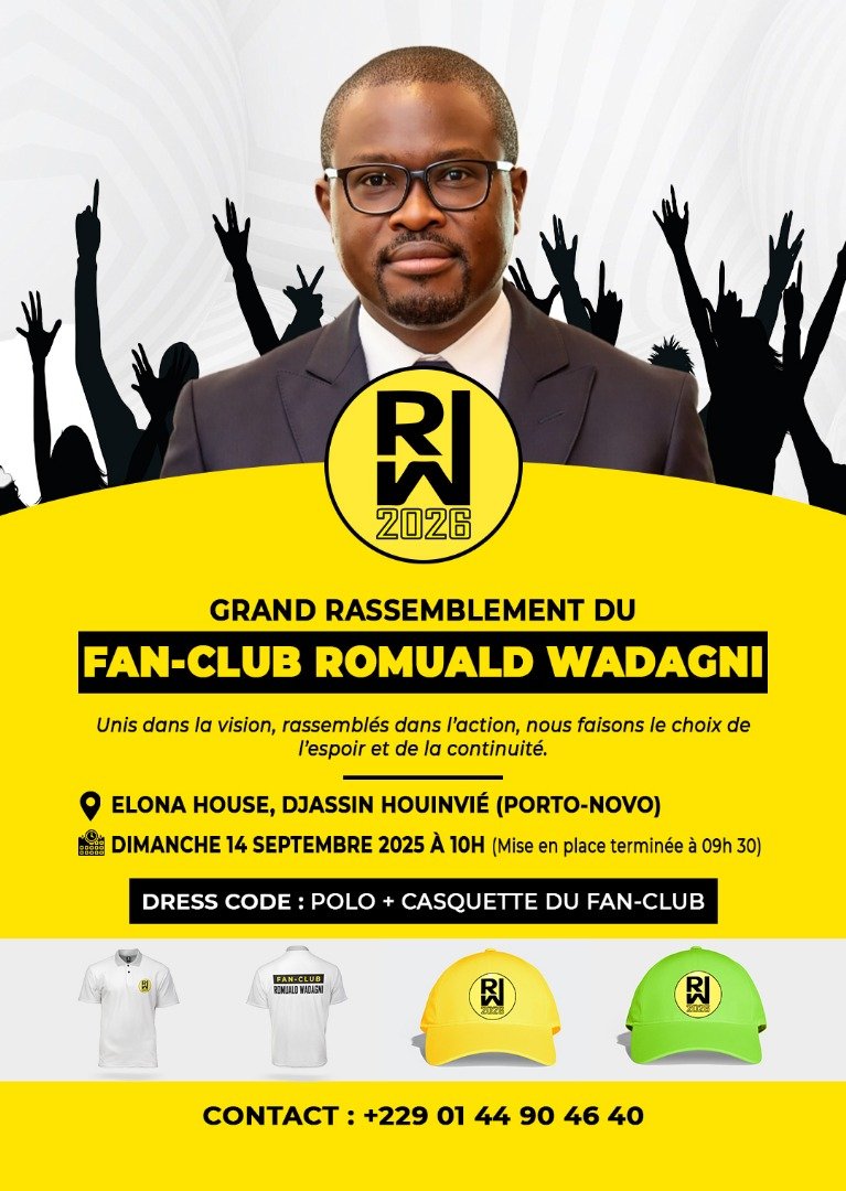 Mobilisation pour Wadagni ce dimanche à Porto-Novo