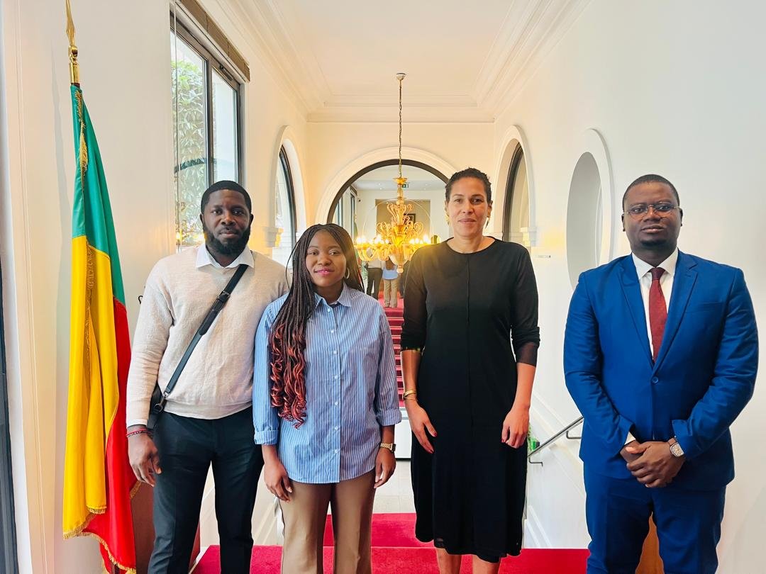 Le RJBD à l’écoute de l’Ambassadrice du Bénin en France