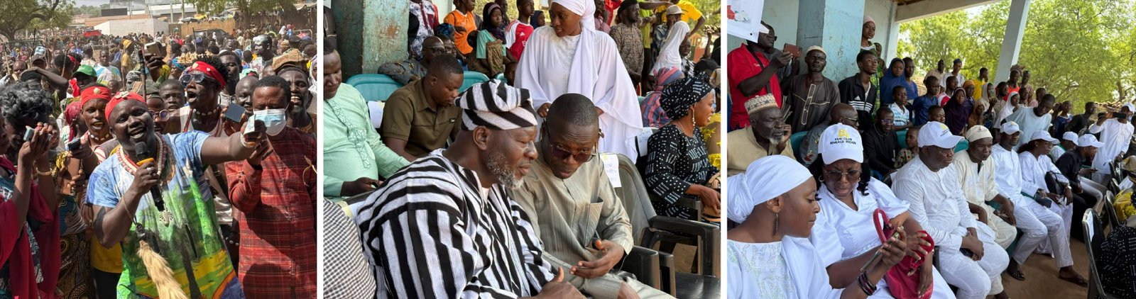 Le fan-club Romuald WADAGNI aux côtés de Salifou MAMAN
