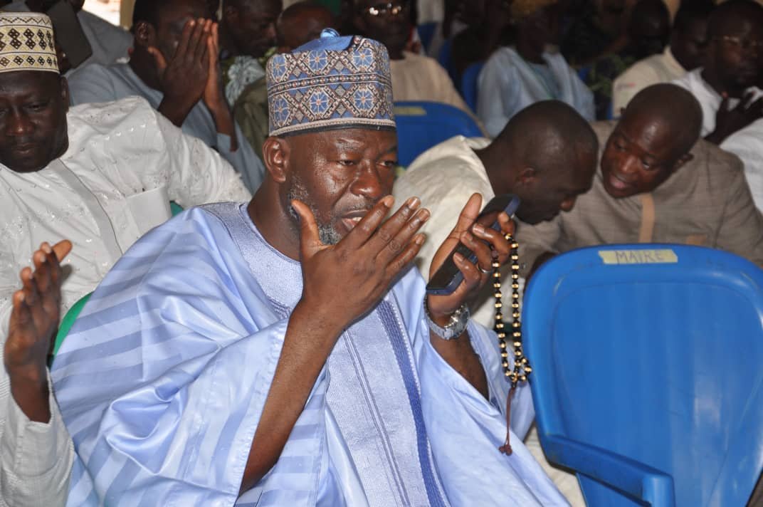 Maman Salifou prend part à la prière pour la paix à Djougou