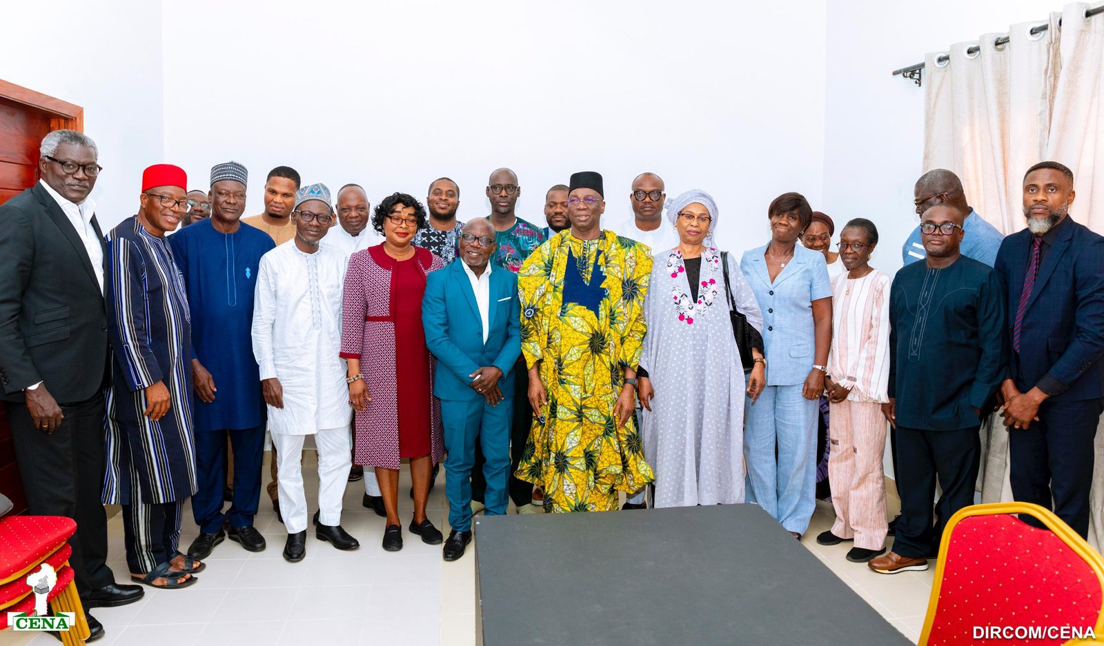 Le président de la CENA reçoit une délégation de la CEDEAO