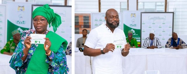 Le duo Wadagni–Talata hérite du numéro 1, Hounkpê–Hounwanou positionné au numéro 2