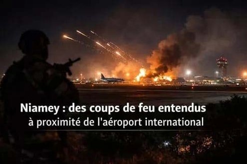 De violentes détonations secouent le périmètre de l’aéroport international