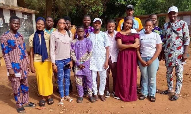 La jeunesse universitaire mobilisée à Adjarra