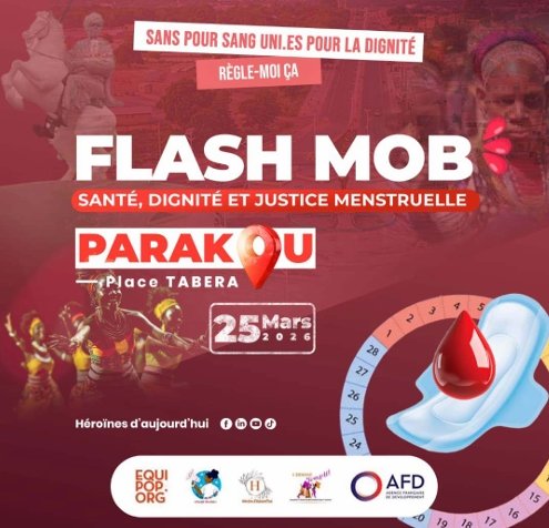 Parakou se mobilise pour la justice menstruelle le 25 mars
