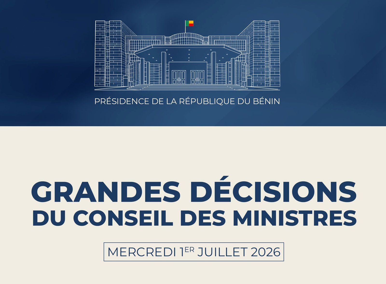 Les principales décisions du 1er juillet 2026 dévoilées