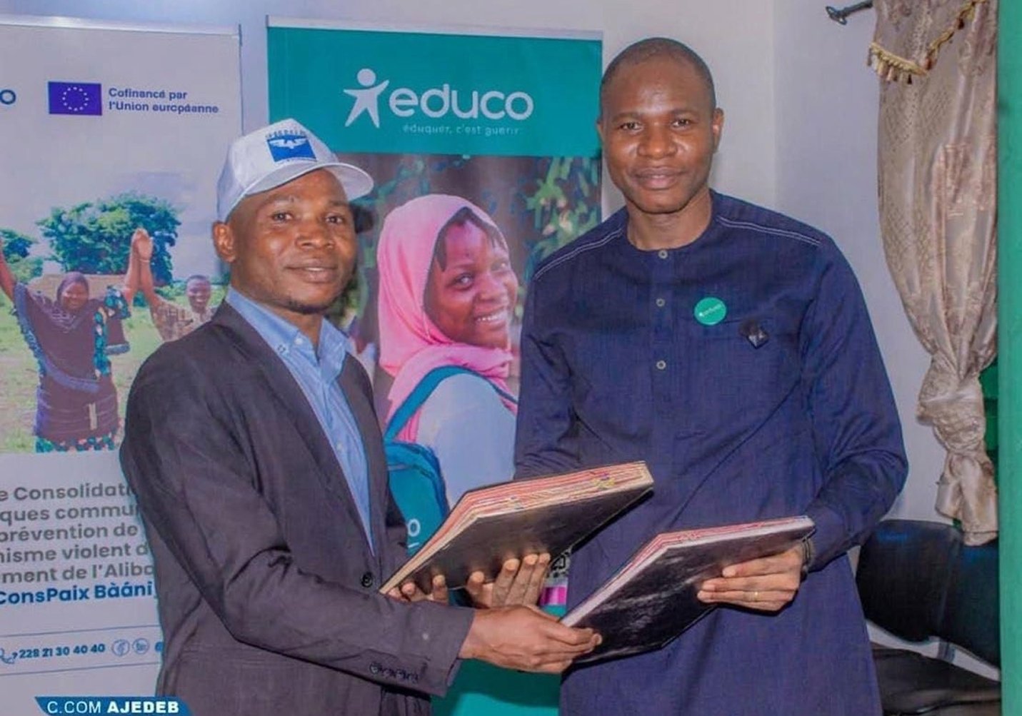EDUCO Bénin et le consortium AJEDEB–Baani ONG unissent leurs efforts autour du projet « Apprendre la paix »