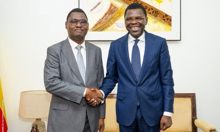 Le Recteur de l’UAC Charlemagne Babatoundé IGUÉ reçu par DJOGBÉNOU