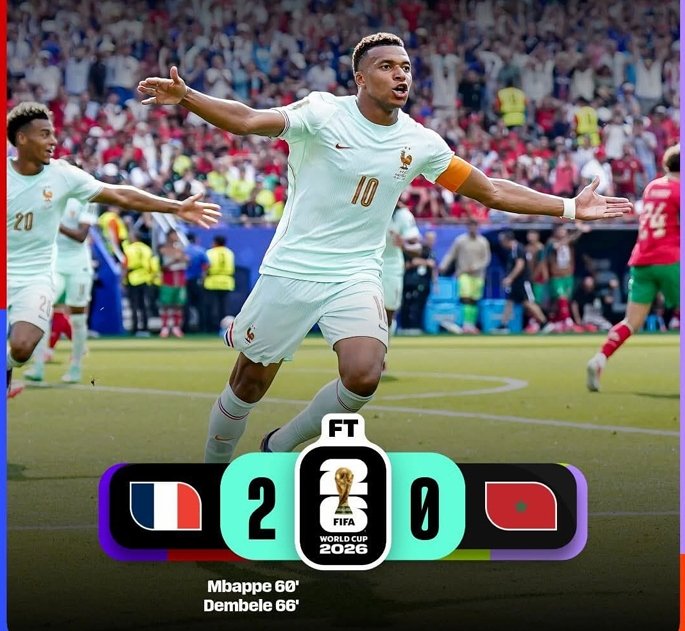 La France domine le Maroc et file en demi-finales