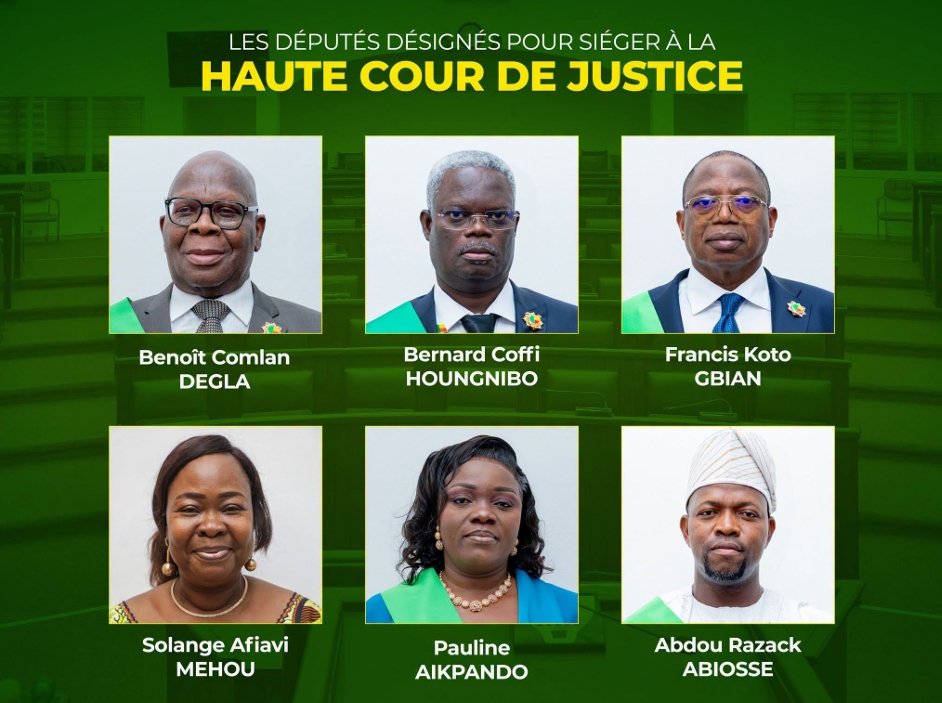 Six députés prêtent serment ce mercredi devant le chef de l’État