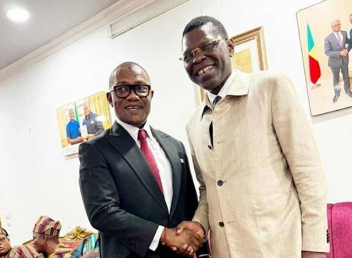 À Brazzaville, Joseph Djogbénou renforce les liens avec la communauté béninoise