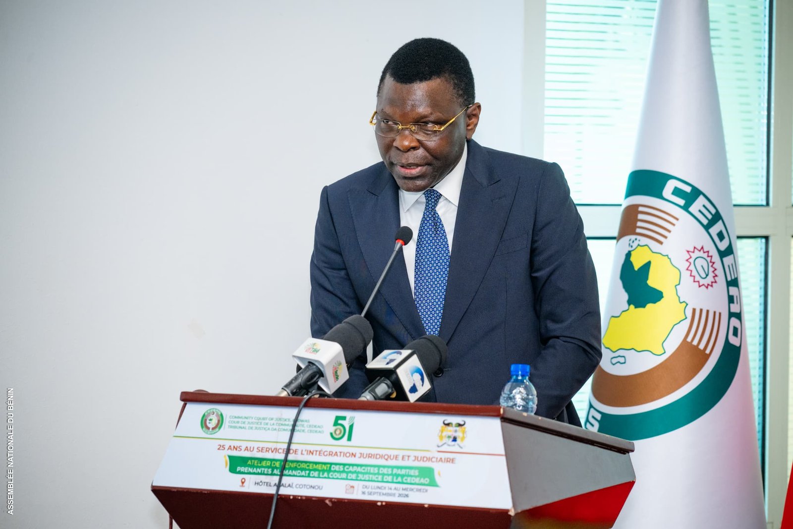 Djogbénou plaide pour une réforme de la Cour de justice de la CEDEAO