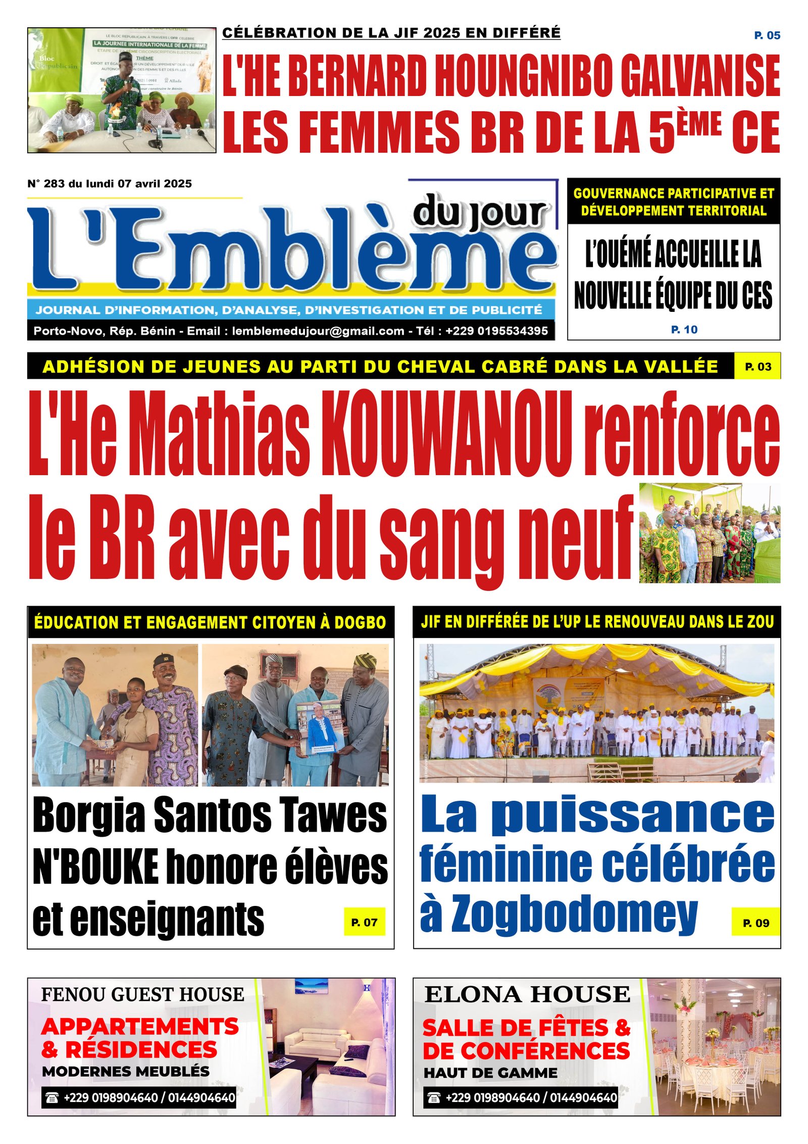 Parution du 07/04/2025