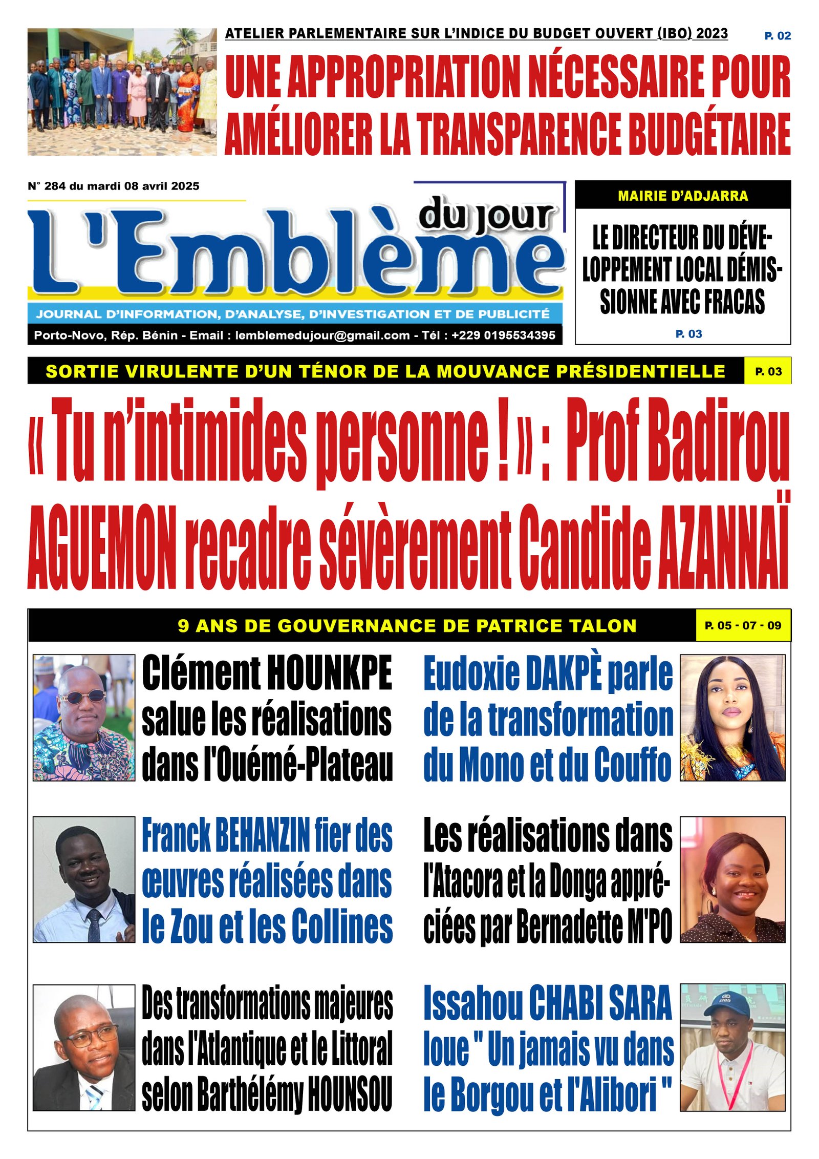 Parution du 08/04/2025