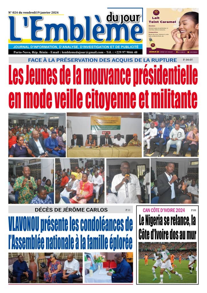 Parution du 19/01/2024