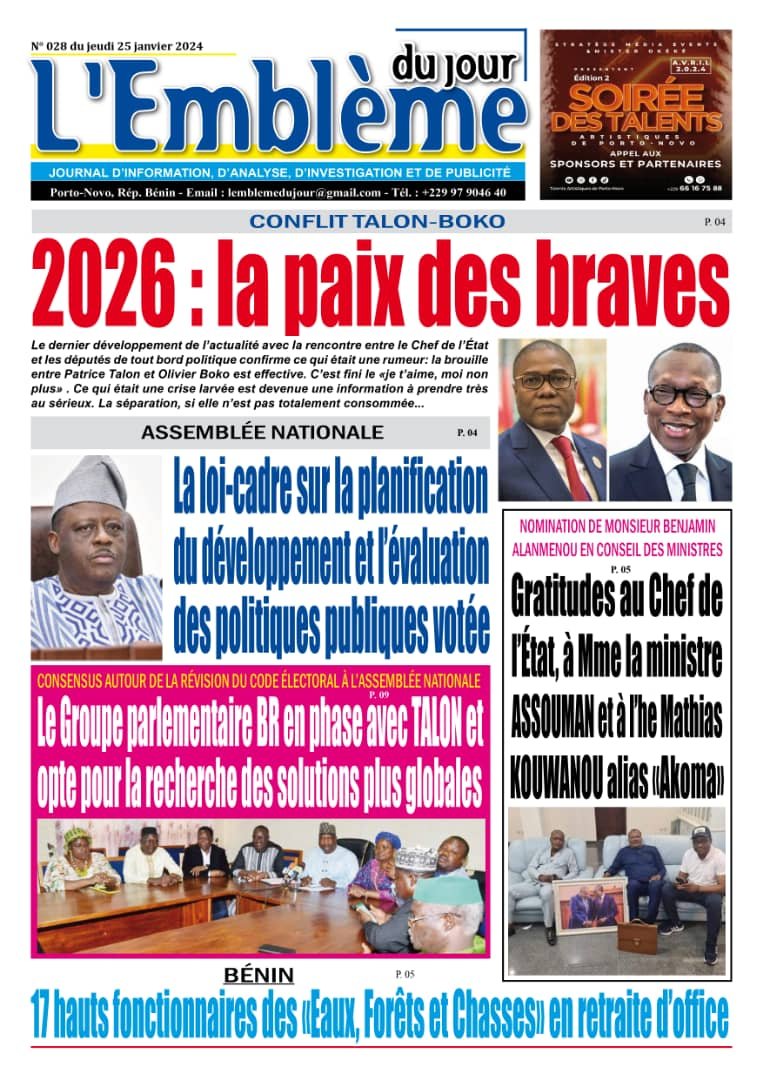 Parution du 25/01/2024