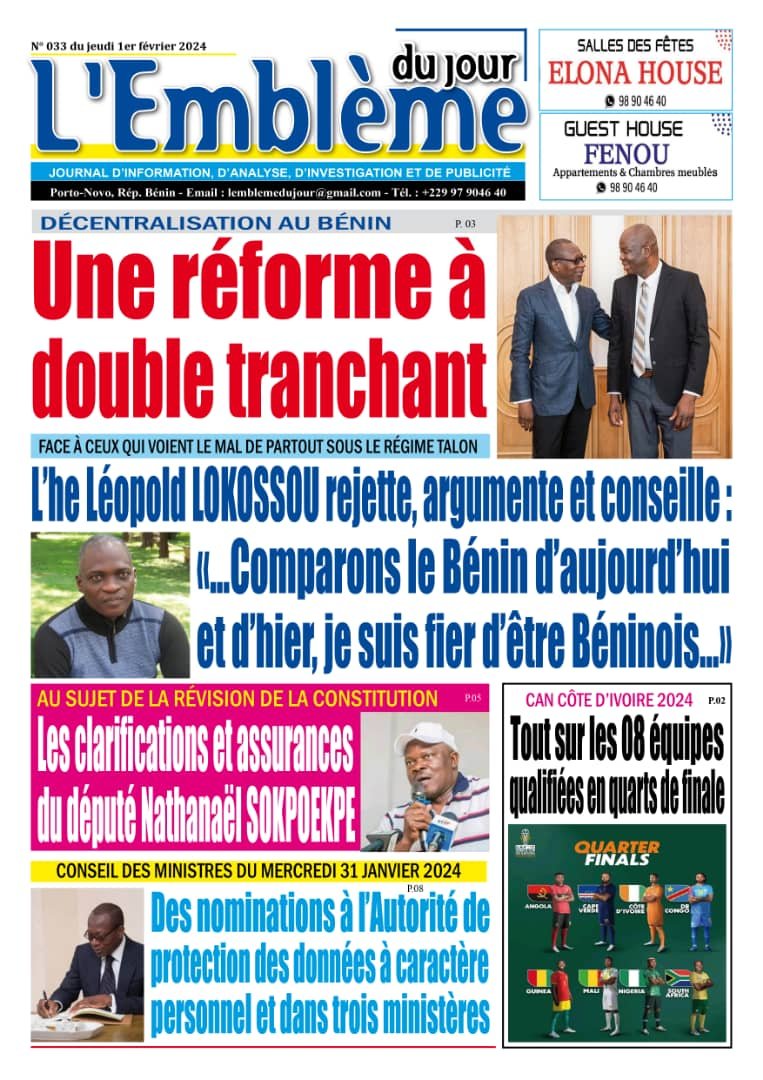 Parution du 01/02/2024
