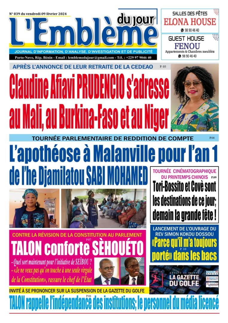 Parution du 09/02/2024