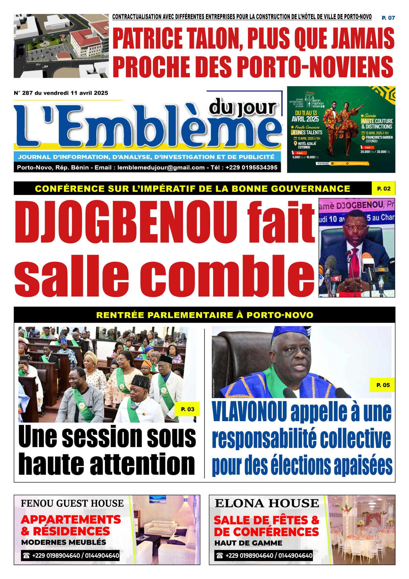 Parution du 11/04/2025