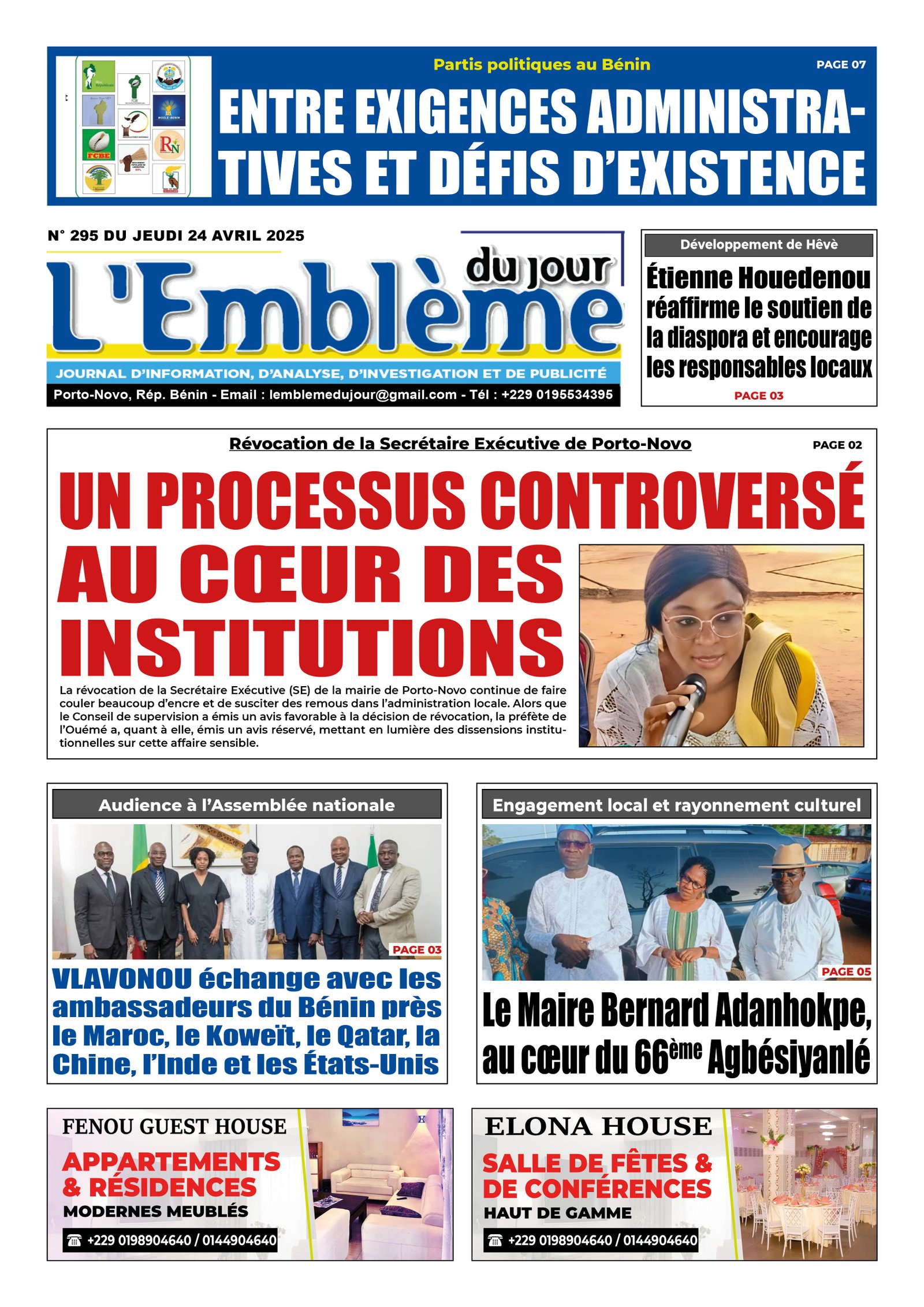 Parution du 24/04/2025