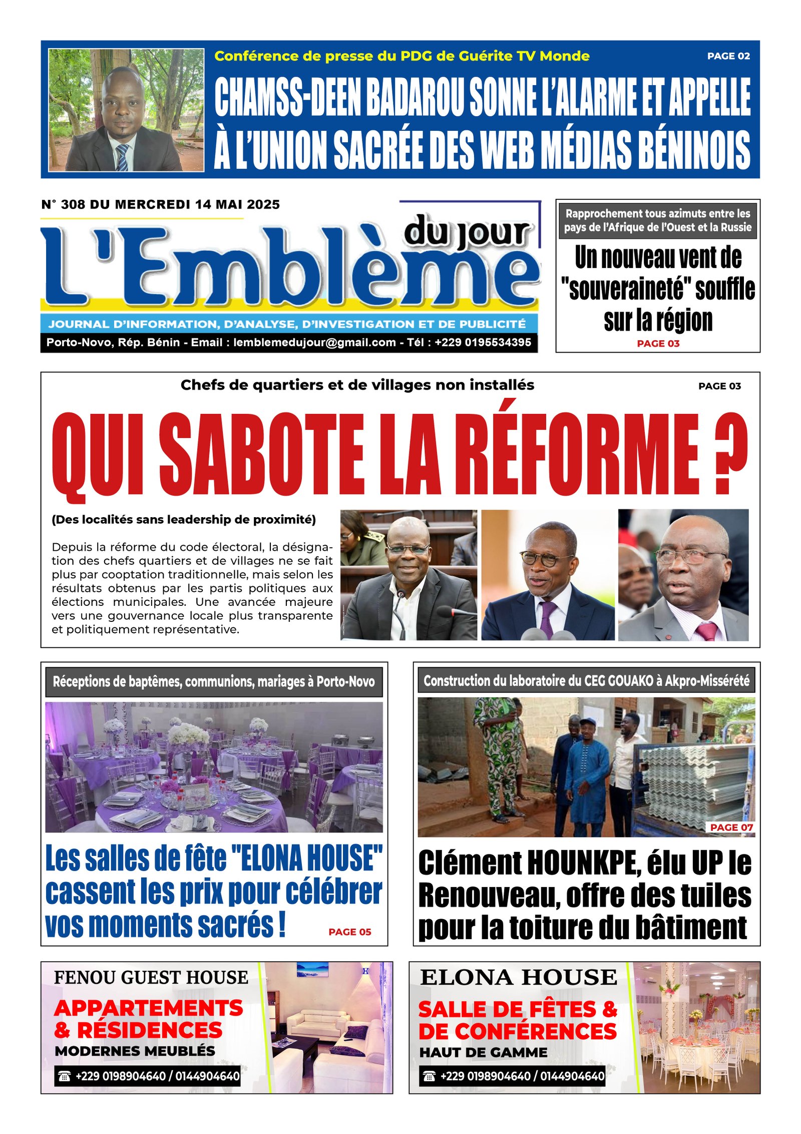 Parution du 14/05/2025
