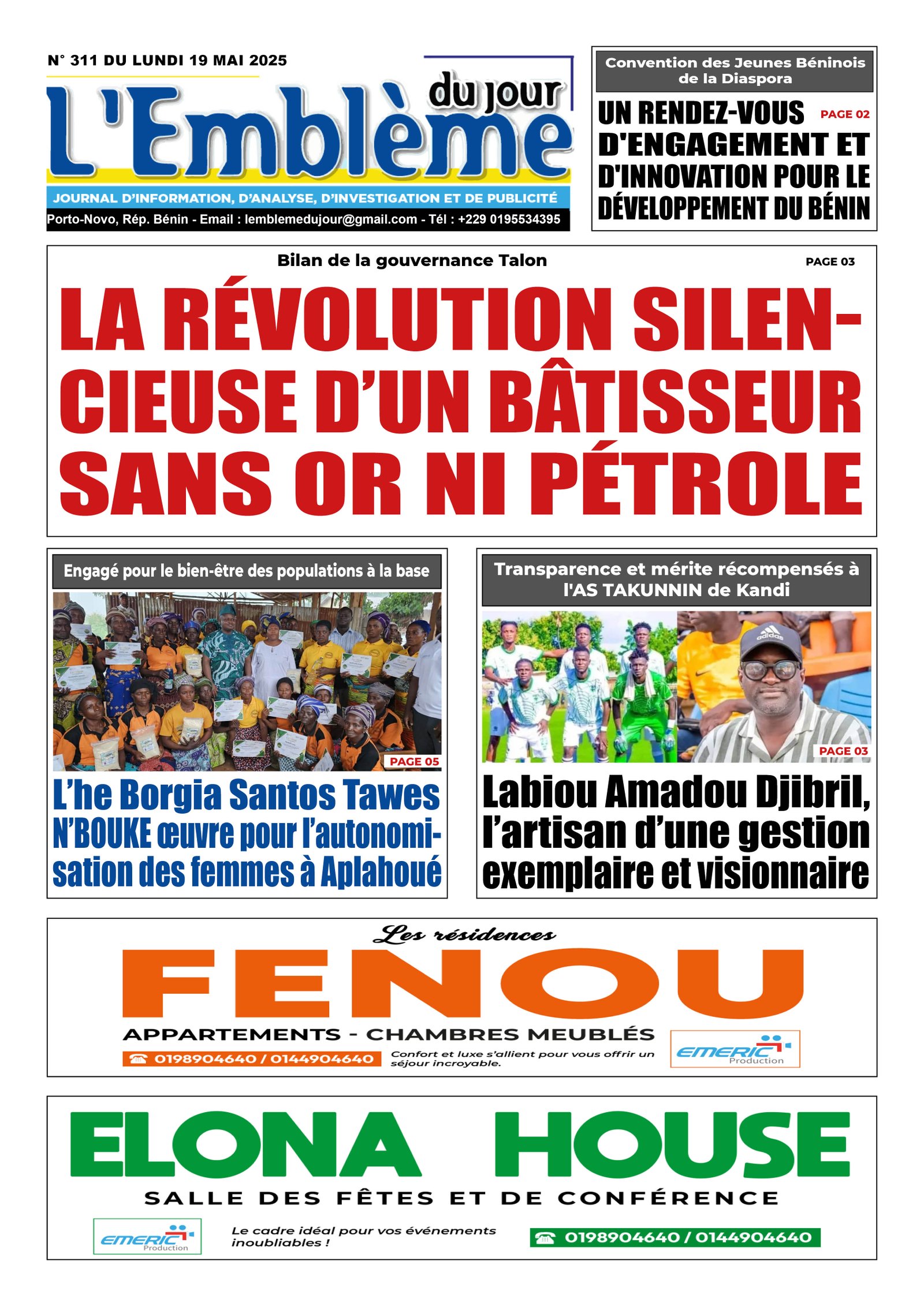 Parution du 19/05/2025