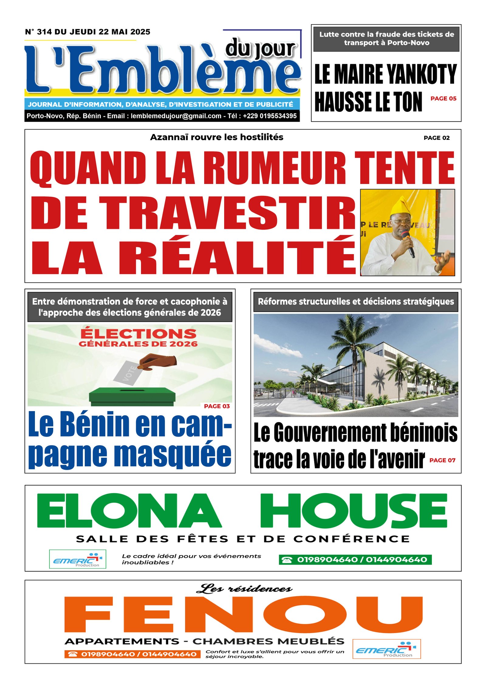 Parution du 22/05/2025