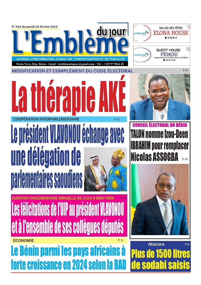 Parution du 20/02/2024