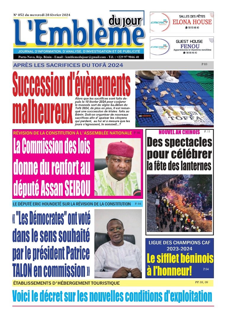 Parution du 28/02/2024