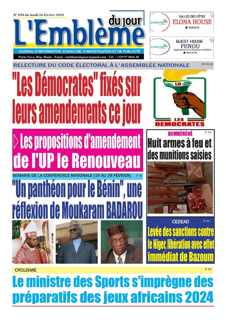 Parution du 26/02/2024