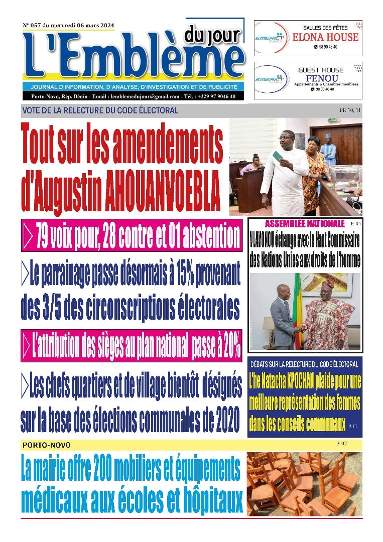 Parution du 06/03/2024