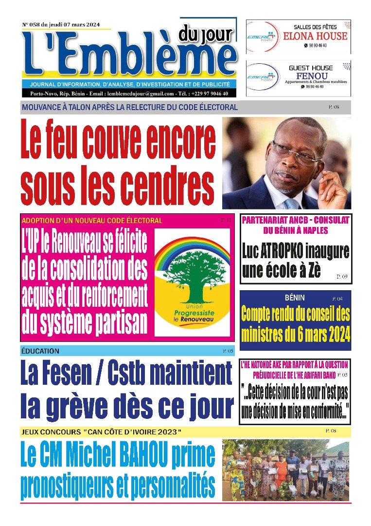 Parution du 07/03/2024
