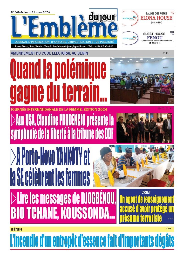 Parution du 11/03/2024