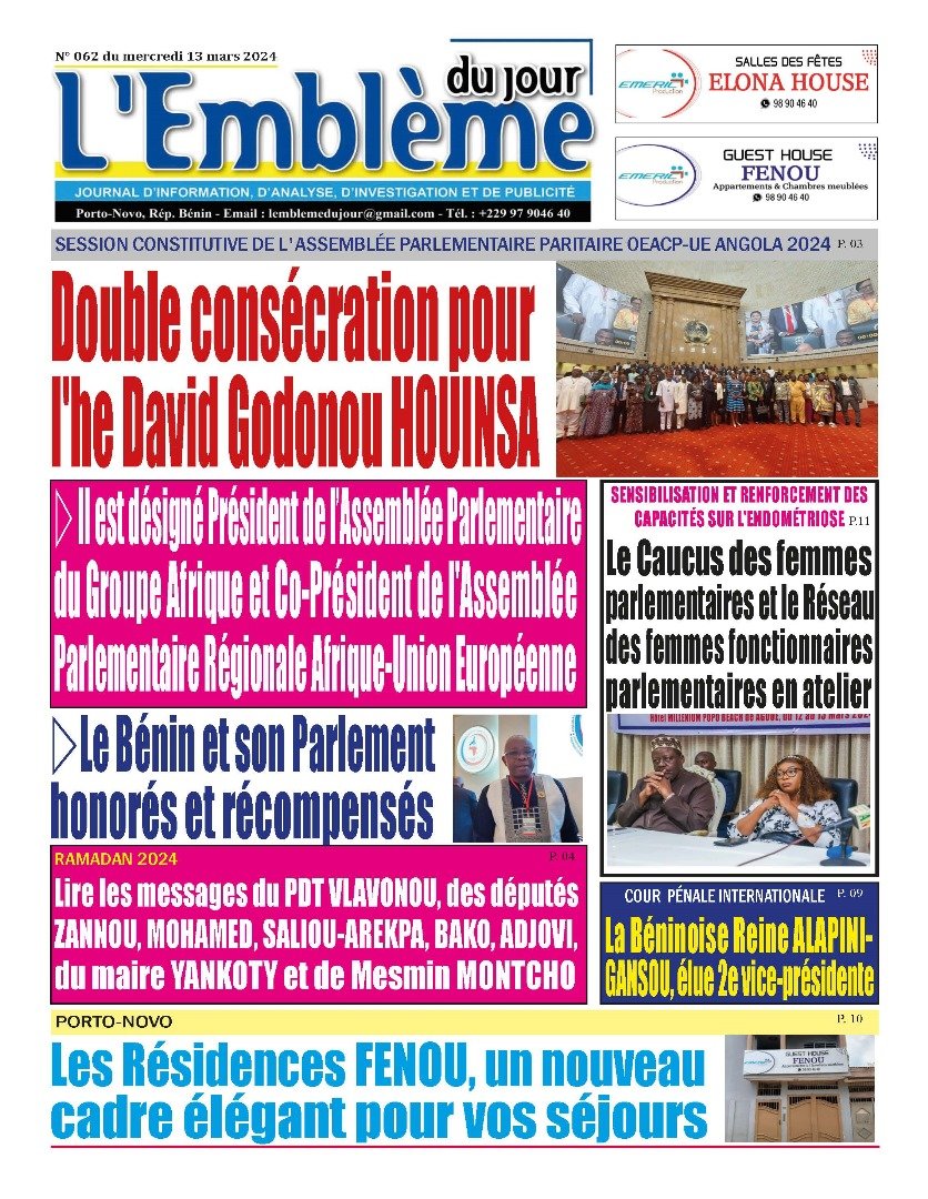 Parution du 13/03/2024