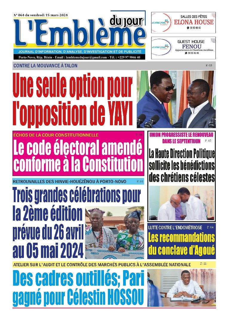 Parution du 15/03/2024