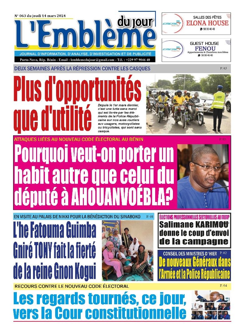 Parution du 14/03/2024