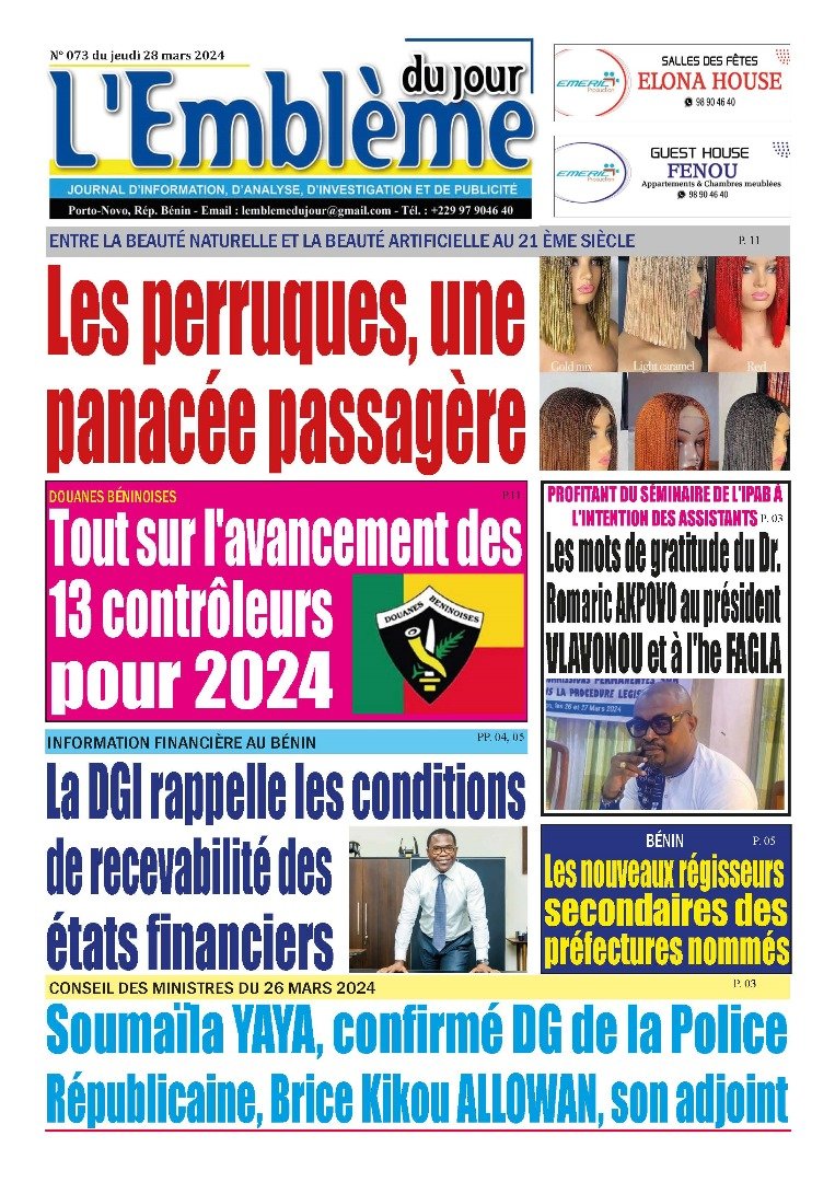 Parution du 28/03/2024