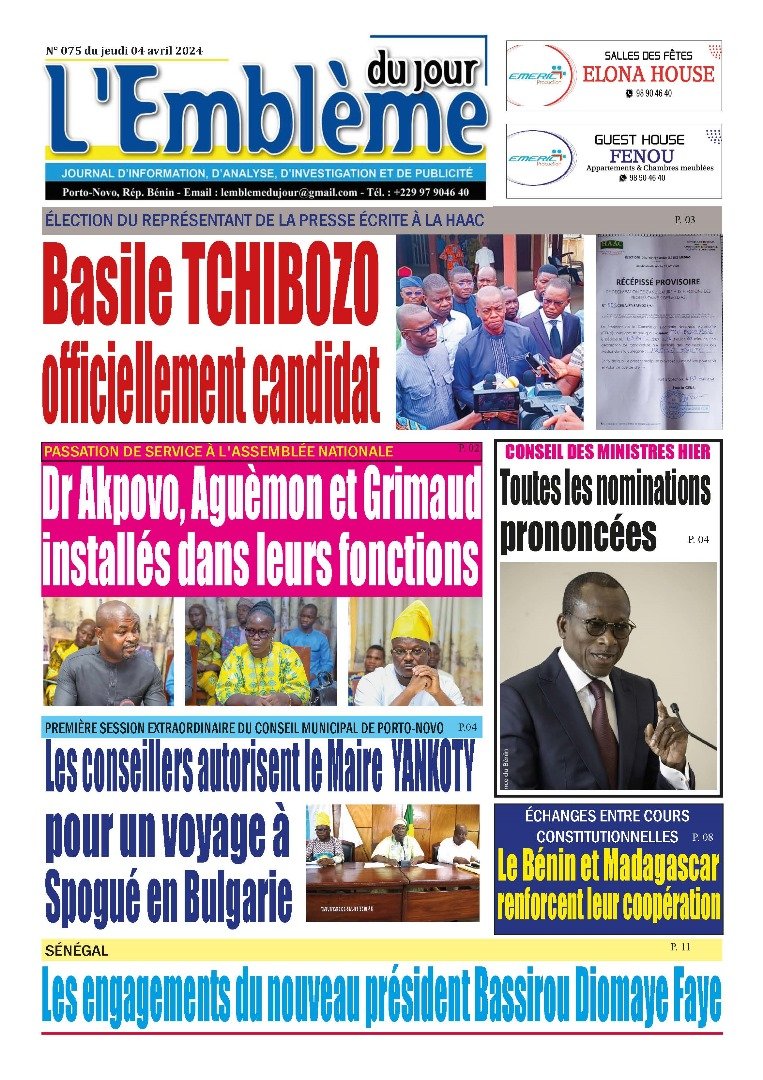 Parution du 04/04/2024