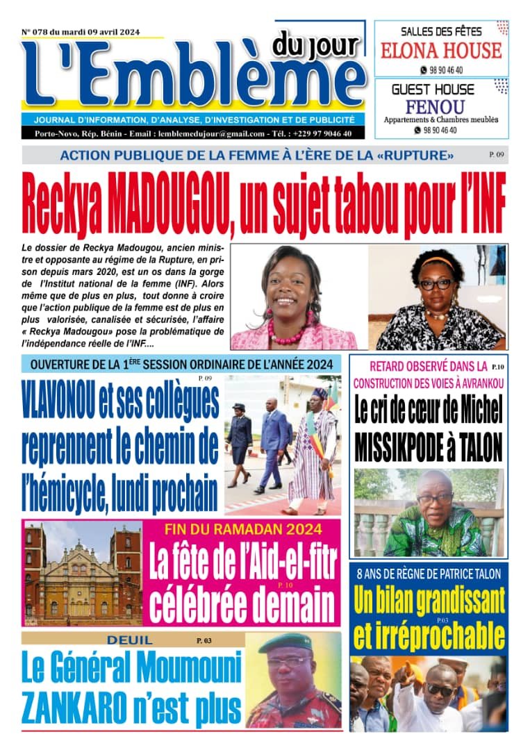 Parution du 09/04/2024