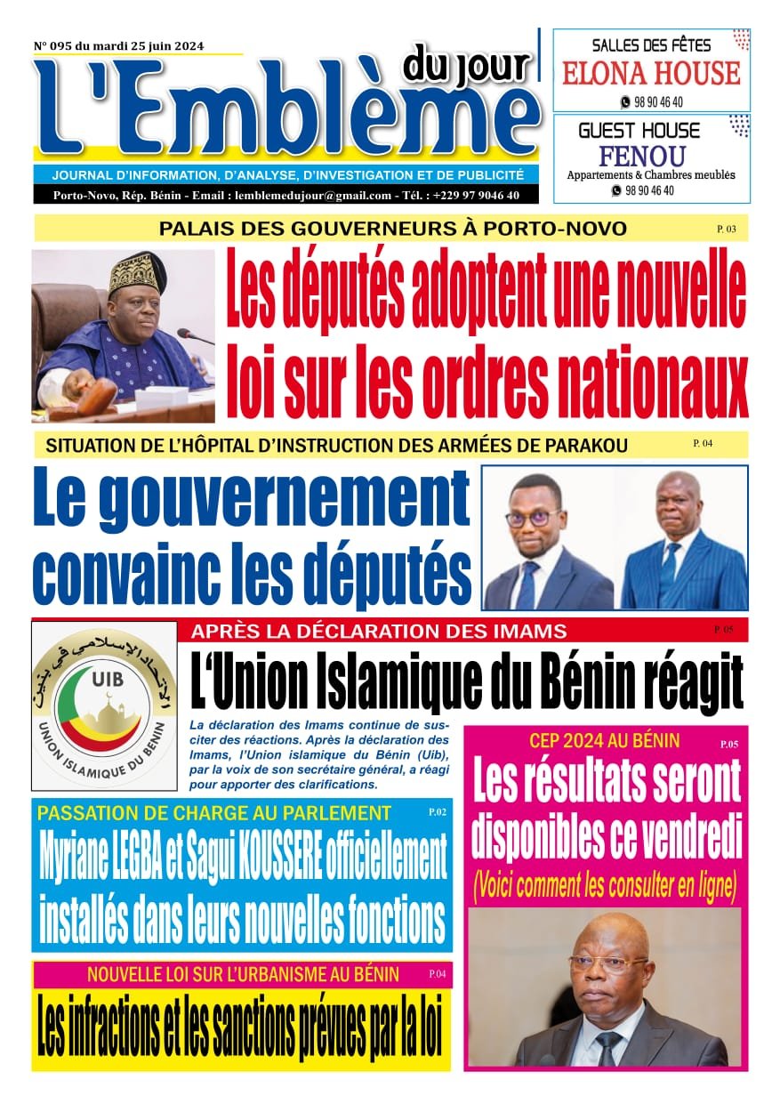 Parution du 25/06/2024