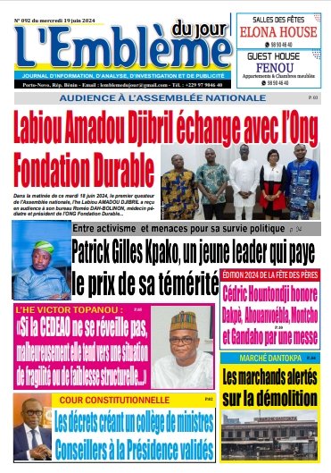 Parution du 19/06/2024