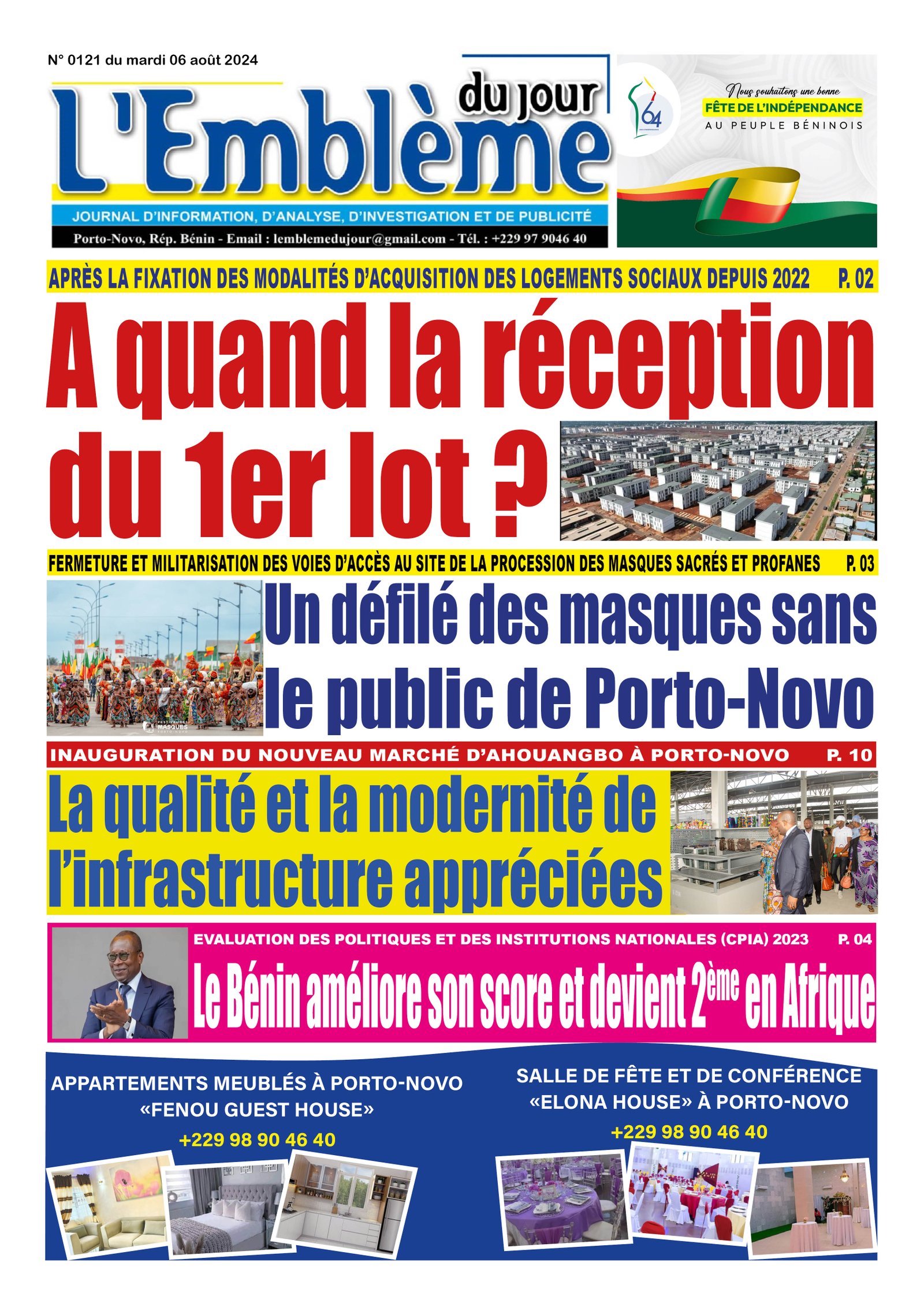 Parution du 06/08/2024